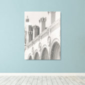'Gevel van Childs Restaurant' Ingepakt Canvas Prin Afdruk (Insitu (Houten vloer))