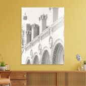 'Gevel van Childs Restaurant' Ingepakt Canvas Prin Afdruk (Insitu (Woonkamer))