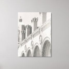 'Gevel van Childs Restaurant' Ingepakt Canvas Prin Afdruk