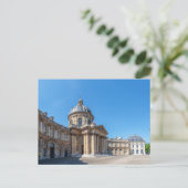 Gevel van Institut de France - Parijs, Frankrijk Briefkaart (Staand voorkant)