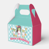 Gevelboxen met een spa-thema bedankdoosjes (Voorkant Zijde)