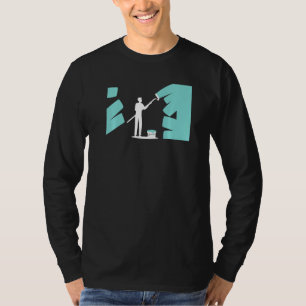 Gevelschilder Renovatie Decorateur Klusjesman Amba T-shirt