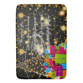 Geven van geschenken" Badmat – Vakantie Badkamer D (Voorkant Verticaal)