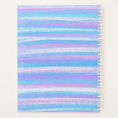 geverfde acrylband, roze Paars Planner (Achterkant)