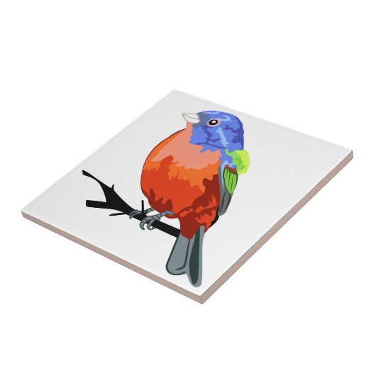 geverfde bundeling tegeltje (Zijkant)