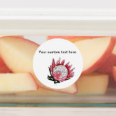 Geverfde Koning Protea labels (Aangebracht)