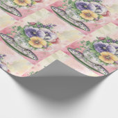  geverfde pantserpakpapier cadeaupapier (Hoek)