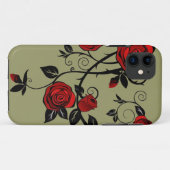 Geverfde Rozen Case-Mate iPhone Case (Achterkant (horizontaal))