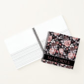 Geverfde Rozen Notitieboek (Binnen)