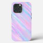 geverfde staven met roze Paars turquoise Case-Mate iPhone Case (Achterkant)