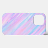 geverfde staven met roze Paars turquoise Case-Mate iPhone Case (Achterkant (horizontaal))