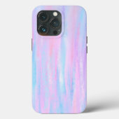 geverfde staven met roze Paars turquoise Case-Mate iPhone Case (Achterkant)