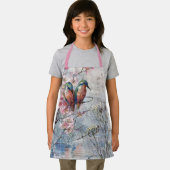  geverfde tandbaarzen en bloemen schort (Insitu)