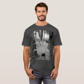 Gevergeten Grijze All-Over-Print T-Shirt (Voorkant volledig)