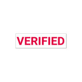 Geverifieerd documentenstempel  zelfinktende stempel (Design)