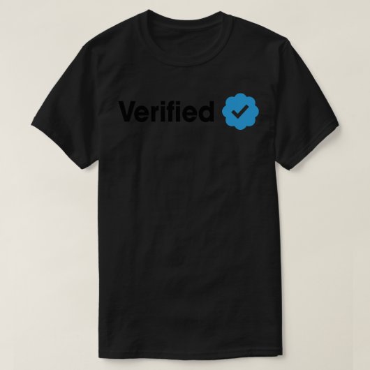 Geverifieerd T-shirt (Design voorkant)