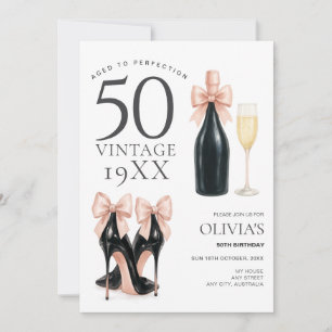 Geverifieerd tot perfectie Glam 50ste Champagne Ve Kaart