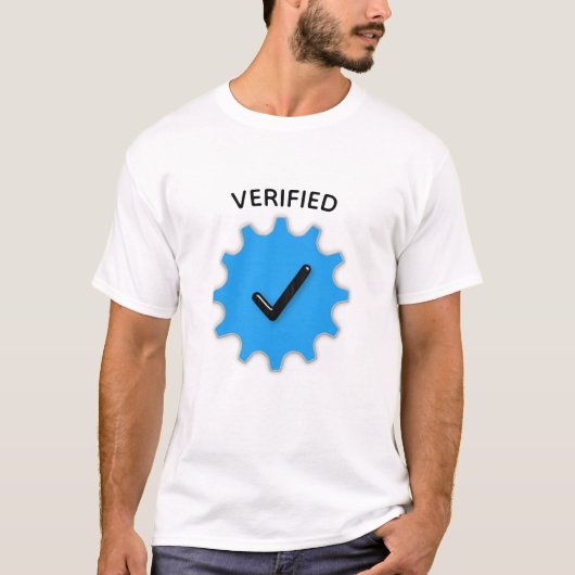Geverifieerde echte T-Shirt (Voorkant)