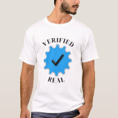 Geverifieerde echte T-Shirt (Voorkant)
