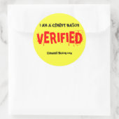 Geverifieerde stickers (Tas)