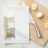 Gevervulde Dames, Jane Austen Pride & Prejudice Theedoek (Quarter Fold)