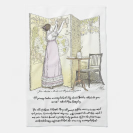 Gevervulde Dames, Jane Austen Pride & Prejudice Theedoek