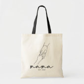Gevestigde Mama Moderne Moeder Tote Bag (Voorkant)