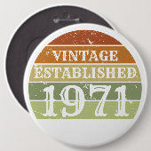  gevestigde Mannen Vrouwen met verbijstering Ronde Button 6,0 Cm (Voorkant /achterkant)