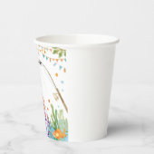 Gevist 1e verjaardagsfeest met taartversiering papieren bekers (Links)