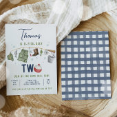 Gevist 2e verjaardag O-Fish-Ally Twee Verjaardag Kaart