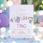 Gevist 2e verjaardag O-Fish-Ally Twee Verjaardag Kaart