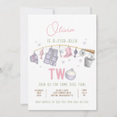 Gevist 2e verjaardag O-Fish-Ally Twee Verjaardag Kaart (Voorkant)