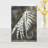 Gevist aas - Vliegende hengel Kaart (Gele Bloem)