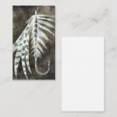 Gevist aas - Vliegtuig Visitekaartje (Voorkant / Achterkant)