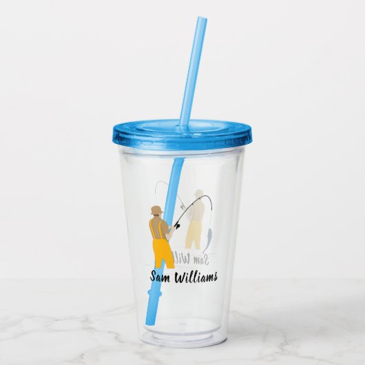 Gevist Acryl Drinkbeker (Achterkant)