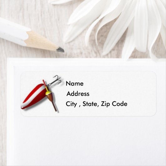 Gevist adreslabel etiket (Insitu)