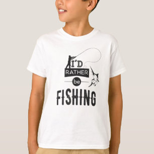 Gevist Angler Vist Humor Funny Gezegde T-shirt