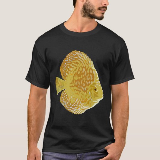 Gevist Aquarium Cichlid T-shirt (Voorkant)