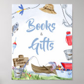 Gevist Baby shower Boeken en Geschenken Poster (Voorkant)