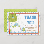 Gevist Baby shower - Hartelijk dank - Kaart (Voorkant / Achterkant)