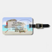 Gevist Bagagelabel (Voorkant horizontaal)