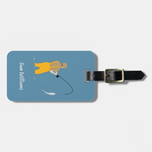 Gevist Bagagelabel (Voorkant horizontaal)