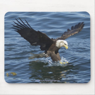 Gevist Bald Eagle Wildlife Mousepad Muismat