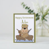 Gevist Beer Briefkaart (Staand voorkant)