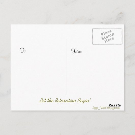 Gevist Beer Briefkaart (Achterkant)