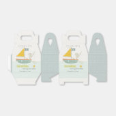 Gevist Beer Sailboat Any Age Birthday Bedankdoosjes (Uitgevouwen)