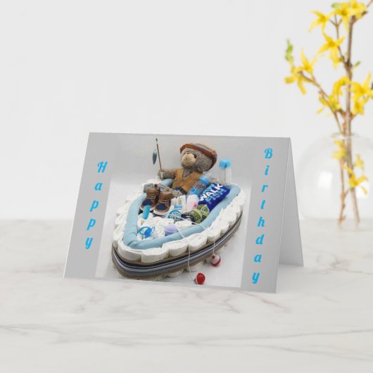 GEVIST BEER WENST U HAPPY *21st* BIRTHDAY Kaart (Gele Bloem)