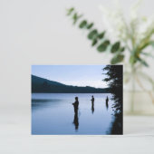 Gevist bij Daybreak Briefkaart (Staand voorkant)