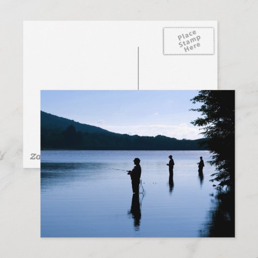 Gevist bij Daybreak Briefkaart (Voorkant / Achterkant)