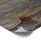 Gevist bij zonsopgang voor de kust bij Marseille Poster (Hoek)